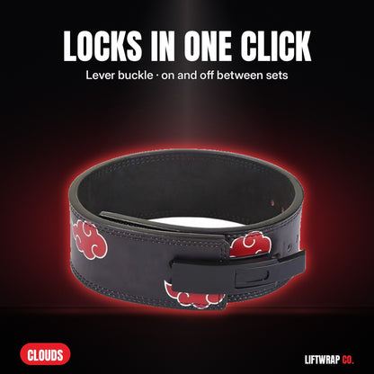 Lever Lifting Belt – Clouds by LiftWrap Co